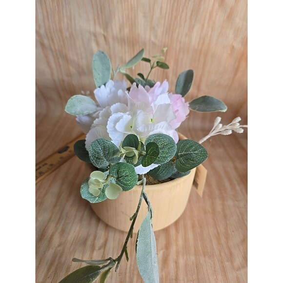 Spring Floral Arrangement Mini Ceramic Bowl, Spring TABLETOP DECORATION - Picture 4 of 11